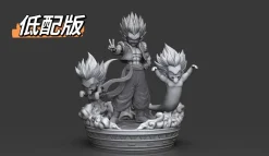 1/6 & 1/4 Scale Gotenks & Majin Buu - Dragon Ball Resin Statue - Two Percent Studio