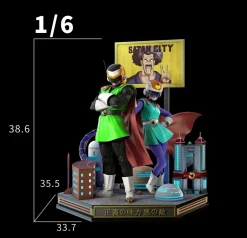 1/4 & 1/6 Scale Great Saiyaman Suit Son Gohan & Videl with LED - Dragon Ball Resin Statue - Yav May Studios