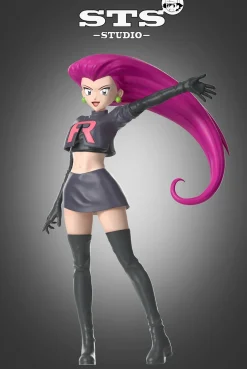 1/8 & 1/20 Scale Jessie & James & Giovanni - Pokemon Resin Statue - STS Studio
