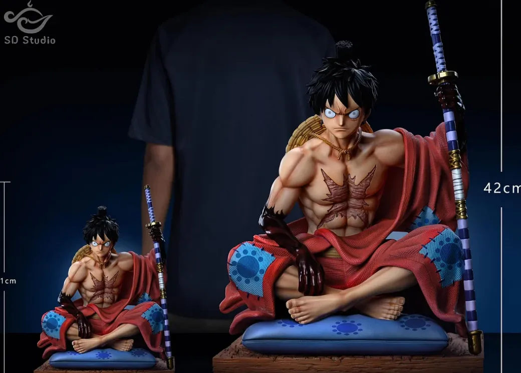 1/4 & 1/8 Scale Kimono Luffy - ONE PIECE Resin Statue - SD-Studio