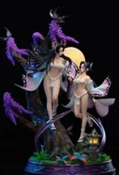 1/4 & 1/6 Scale Kochou Shinobu & Kochou Kanae with LED - Demon Slayer: Kimetsu no Yaiba Resin Statue - Hyperspace Studios