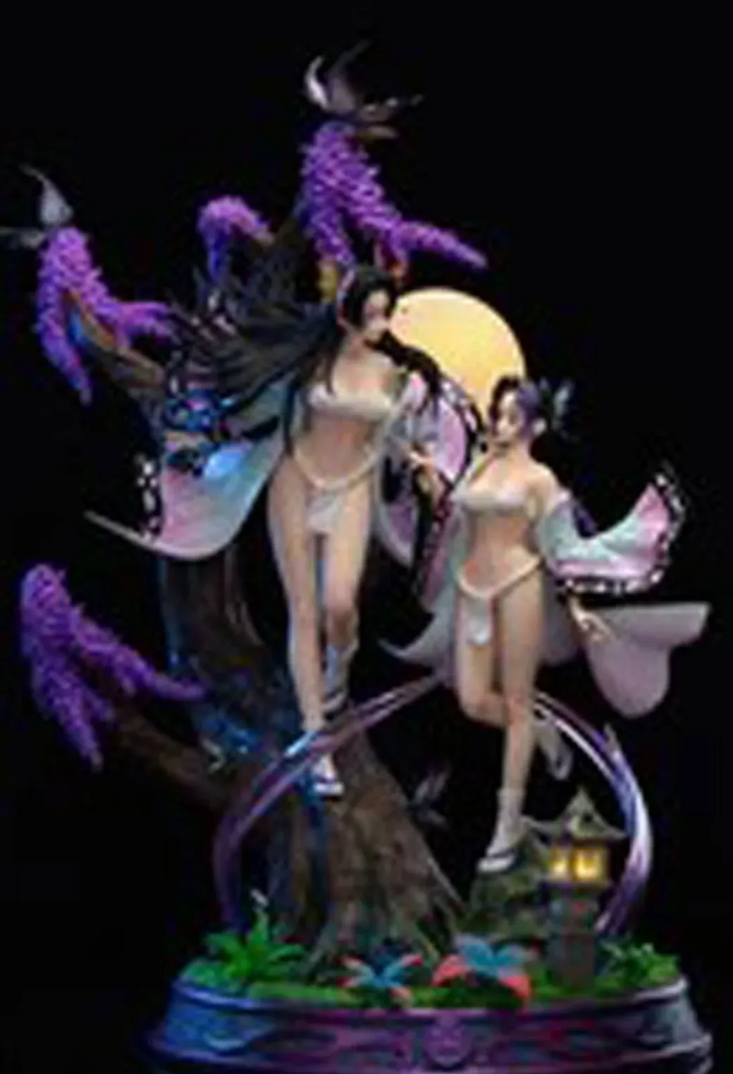 1/4 & 1/6 Scale Kochou Shinobu & Kochou Kanae with LED - Demon Slayer: Kimetsu no Yaiba Resin Statue - Hyperspace Studios