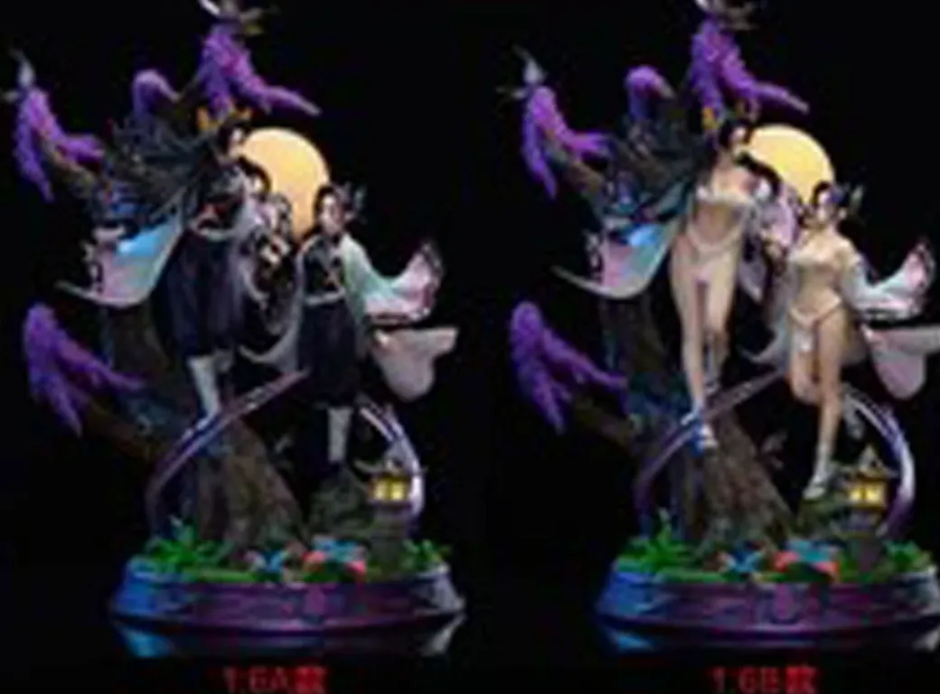 1/4 & 1/6 Scale Kochou Shinobu & Kochou Kanae with LED - Demon Slayer: Kimetsu no Yaiba Resin Statue - Hyperspace Studios