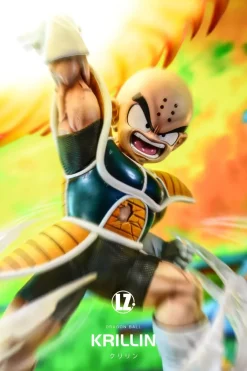 1/6 & 1/4 Scale Krillin with LED & Sound - Dragon Ball Resin Statue - LZ Studio