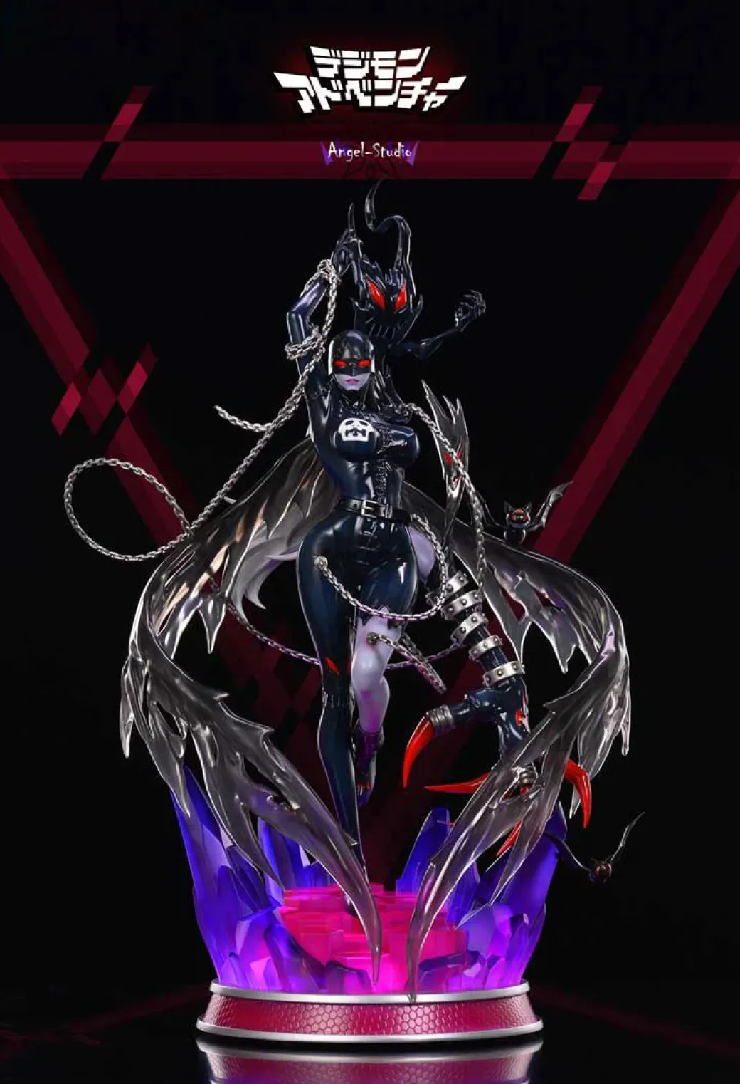 1/4 & 1/7 Scale Lady Devimon with LED - Digimon Resin Statue - Angel-Studio