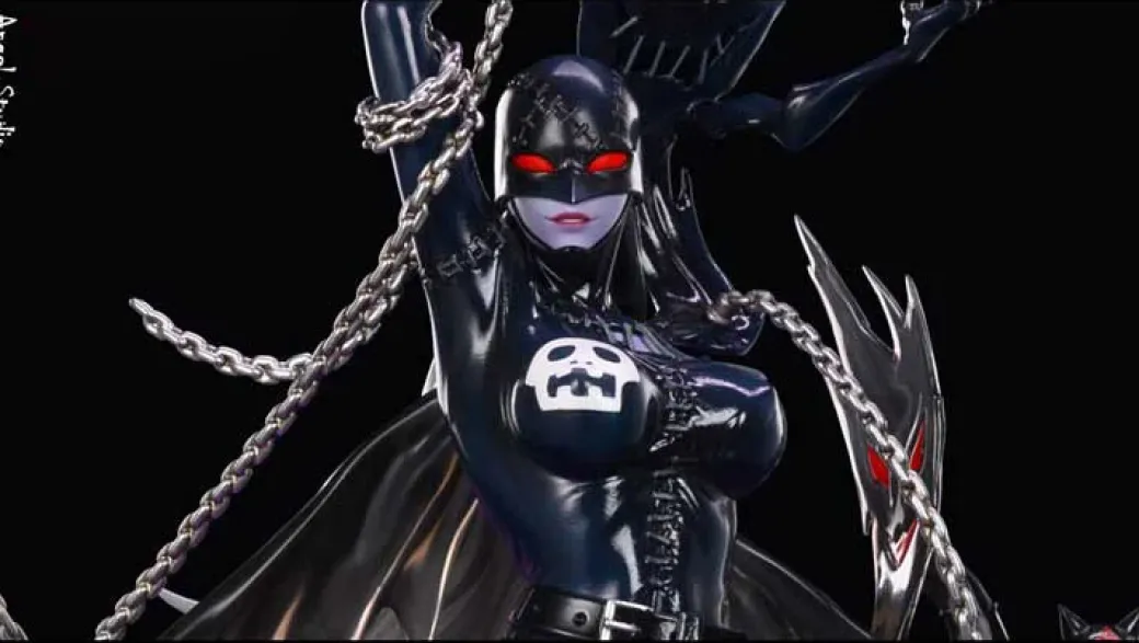 1/4 & 1/7 Scale Lady Devimon with LED - Digimon Resin Statue - Angel-Studio