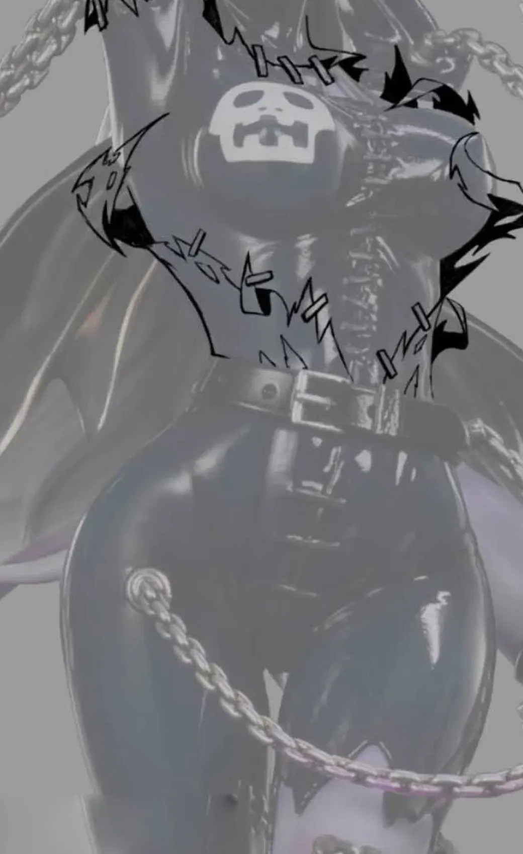 1/4 & 1/7 Scale Lady Devimon with LED - Digimon Resin Statue - Angel-Studio