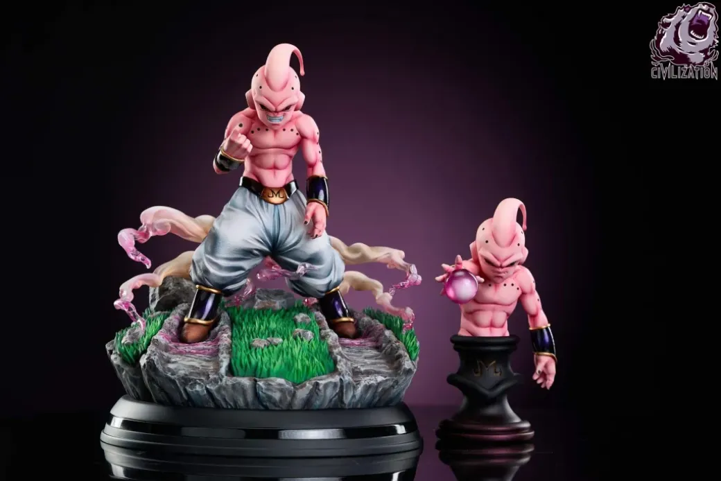 1/6 & 1/4 Scale Little Buu with LED - Dragon Ball Resin Statue - Civilization Studio