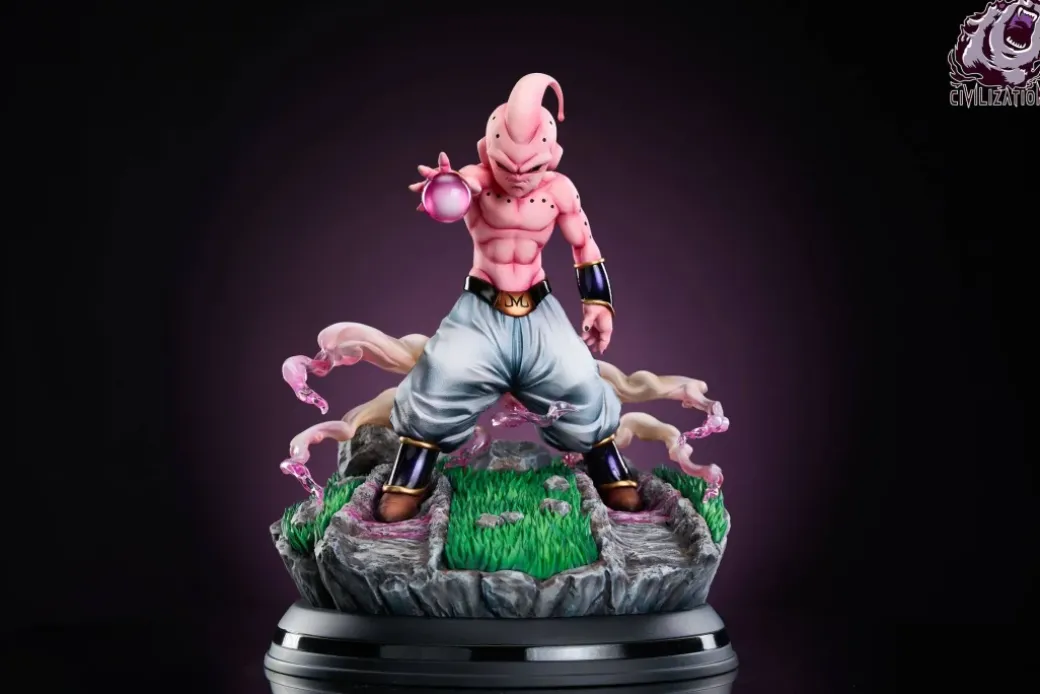 1/6 & 1/4 Scale Little Buu with LED - Dragon Ball Resin Statue - Civilization Studio