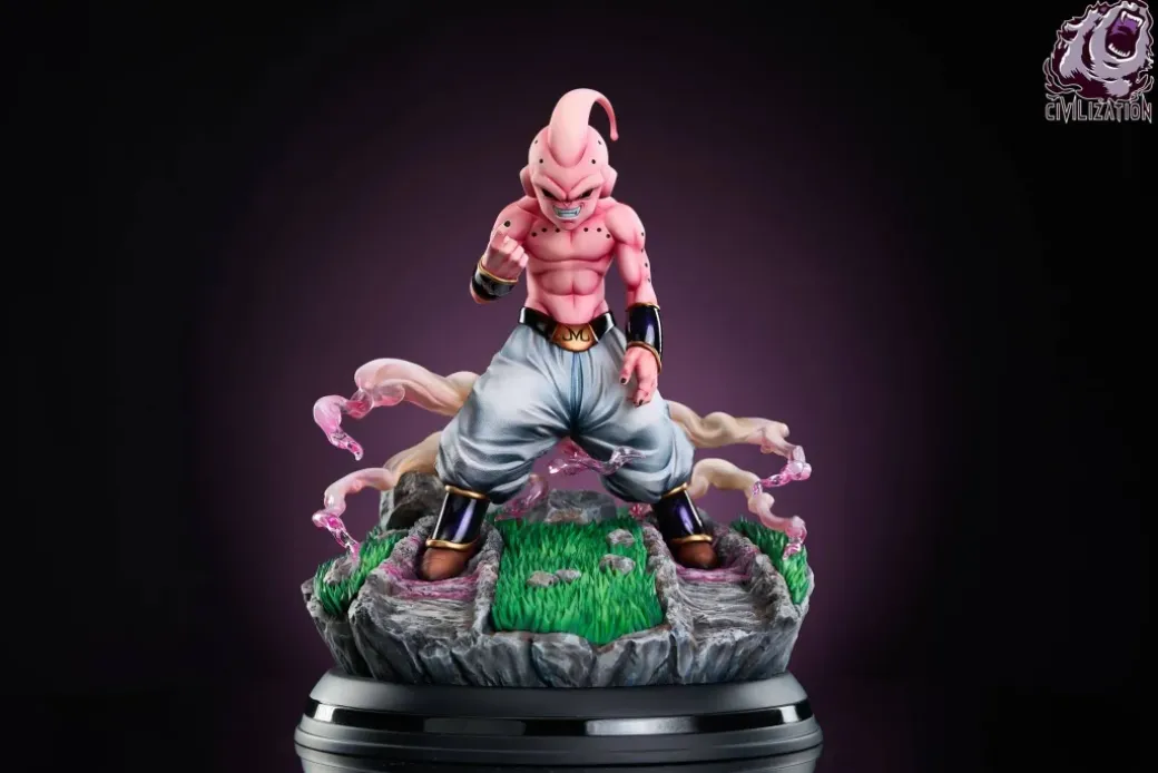 1/6 & 1/4 Scale Little Buu with LED - Dragon Ball Resin Statue - Civilization Studio