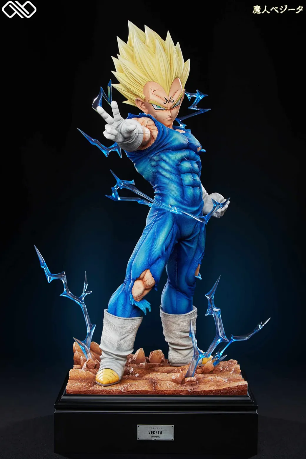 1/6 & 1/4 Scale Majin Vegeta - Dragon Ball Resin Statue - Unlimited Studios