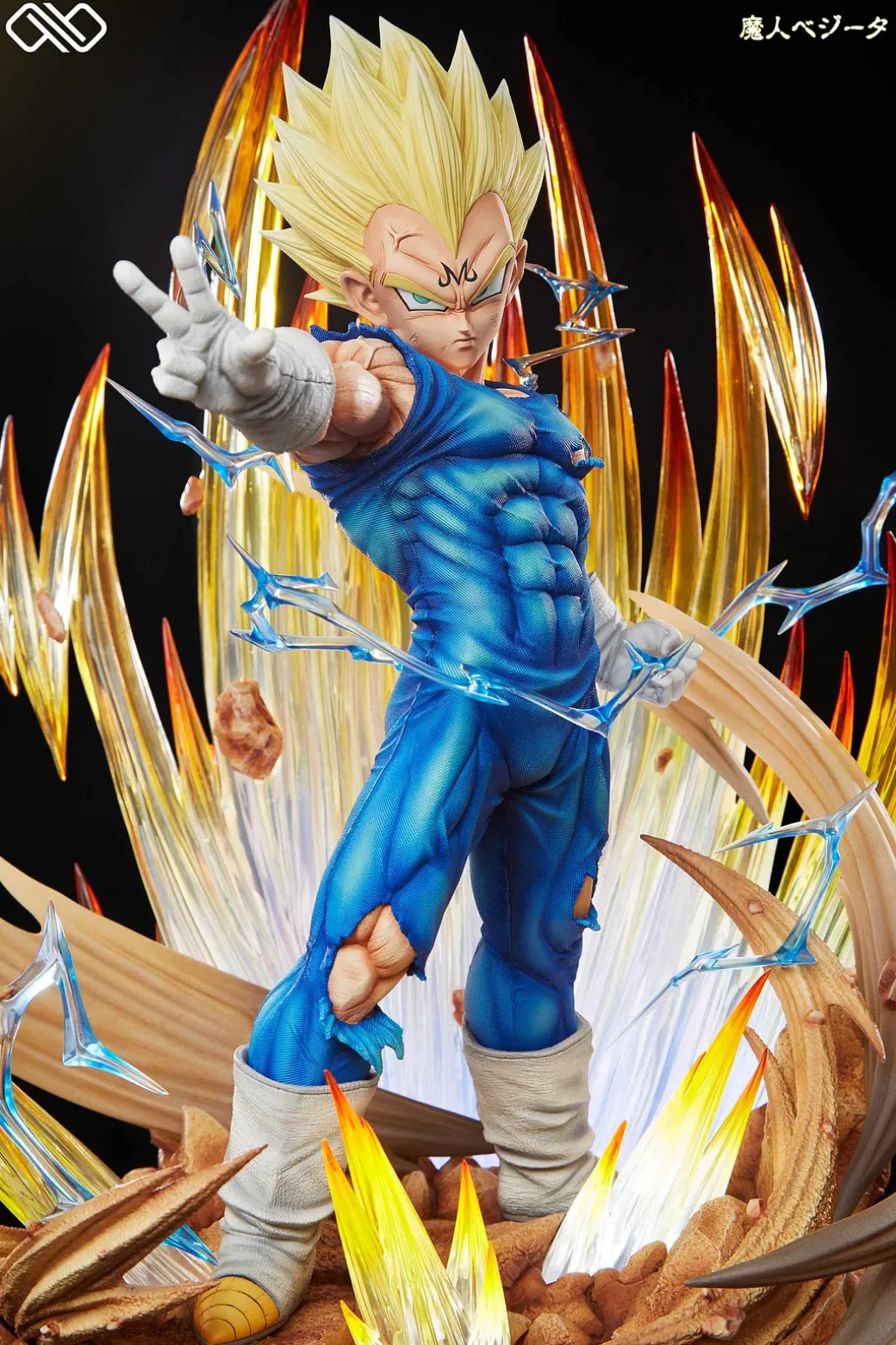1/6 & 1/4 Scale Majin Vegeta - Dragon Ball Resin Statue - Unlimited Studios