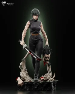1/6 & 1/4 Scale Maki Zenin - Jujutsu Kaisen Resin Statue - Player 1 Studio
