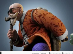 1/6 & 1/4 Scale Master Roshi - Dragon Ball Resin Statue - LAST SLEEP Studios