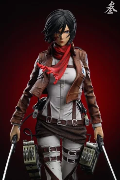 1/6 & 1/4 Scale Mikasa Ackerman - Attack On Titan Resin Statue - Sansan Studio