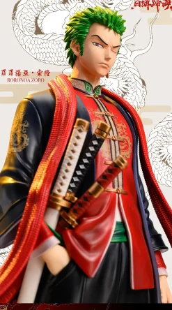 1/6 & 1/4 Scale Minguo Style Roronoa Zoro - ONE PIECE Resin Statue - ThirdEye Studio