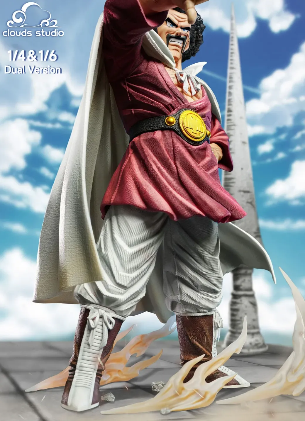 1/6 & 1/4 Scale Mr. Satan - Dragon Ball Resin Statue - Clouds Studios