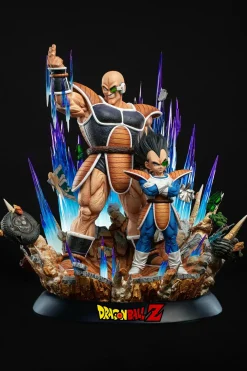 1/6 & 1/4 Scale Nappa & Vegeta with LED - Dragon Ball Resin Statue - Clouds Studios