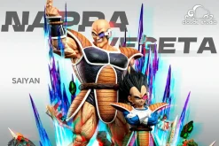 1/6 & 1/4 Scale Nappa & Vegeta with LED - Dragon Ball Resin Statue - Clouds Studios