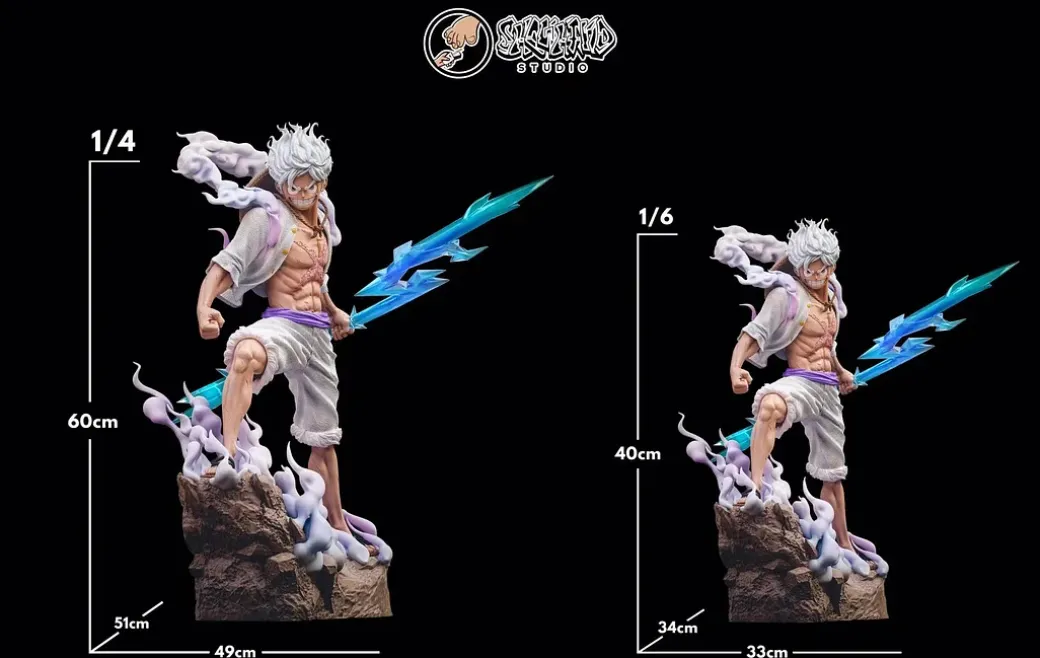 1/6 & 1/4 Scale Nika Monkey D. Luffy - ONE PIECE Resin Statue - ShowHand Studios