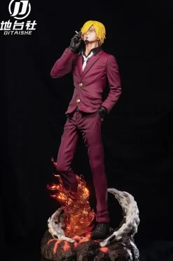 1/6 & 1/3 Scale Onigashima Sanji with LED - ONE PIECE Resin Statue - DiTaiShe Studio