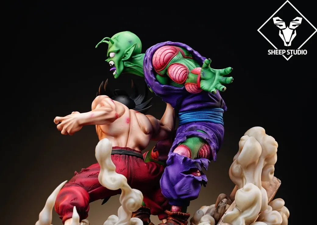 1/6 & 1/4 Scale Piccolo VS Son Goku - Dragon Ball Resin Statue - Sheep Studio