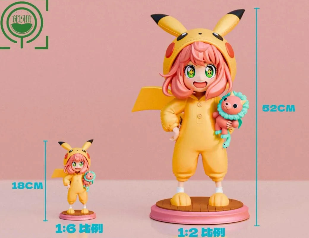1/6 & 1/2 Scale Pikachu Cosplay Anya Forger - Pokemon SPY X FAMILY Resin Statue - GEISHA Studio