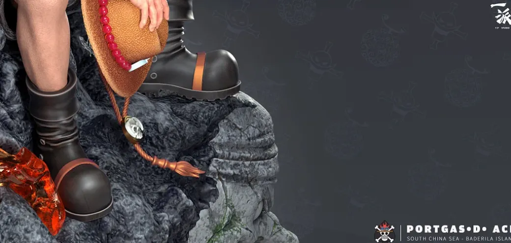 1/4 & 1/6 Scale Portgas D. Ace - ONE PIECE Resin Statue - Y.P Studios