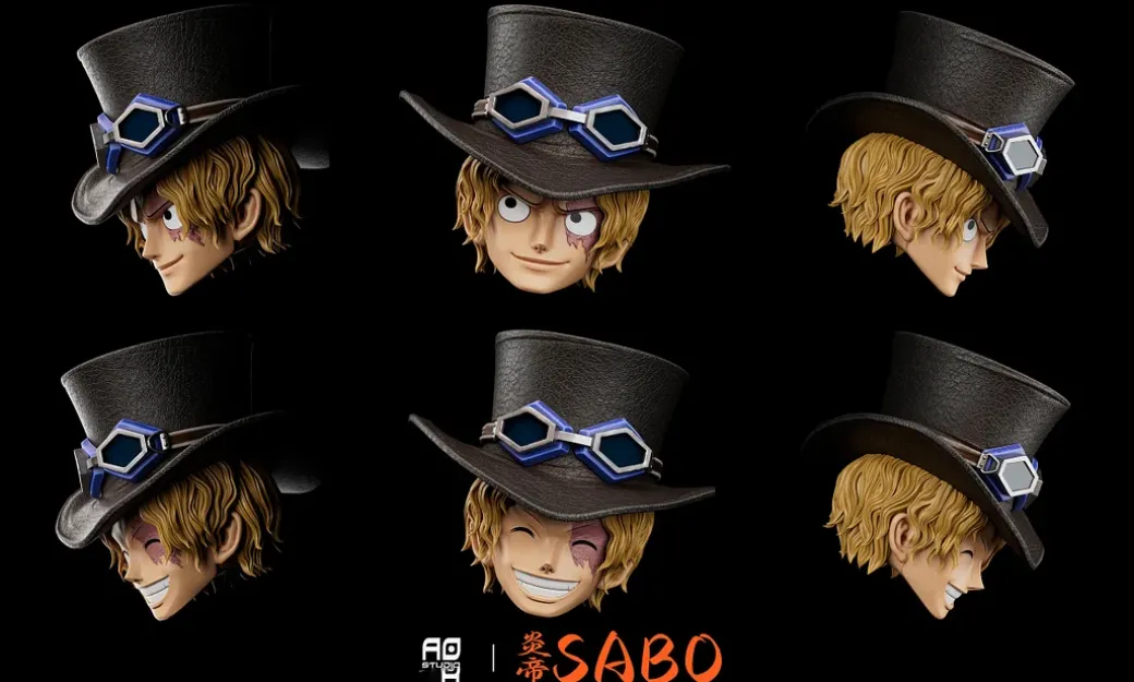 1/6 & 1/3 Scale Sabo - ONE PIECE Resin Statue - AO Studios