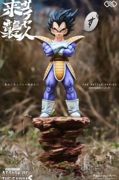 1/6 & 1/4 Scale Saiyan Coming Series Son Goku & Vegeta - Dragon Ball Resin Statue - Unlimited Studios