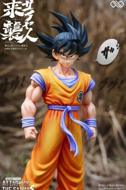 1/6 & 1/4 Scale Saiyan Coming Series Son Goku & Vegeta - Dragon Ball Resin Statue - Unlimited Studios