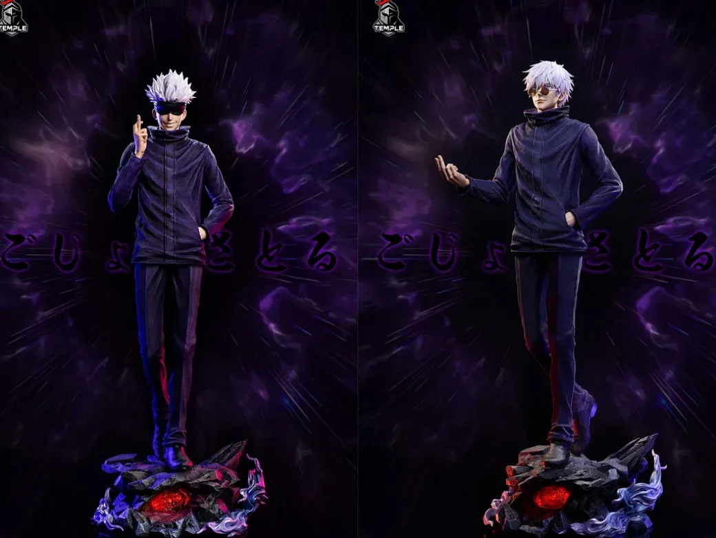 1/6 & 1/4 Scale Satoru Gojo With LED - Jujutsu Kaisen Resin Statue - DiTaiShe Studio