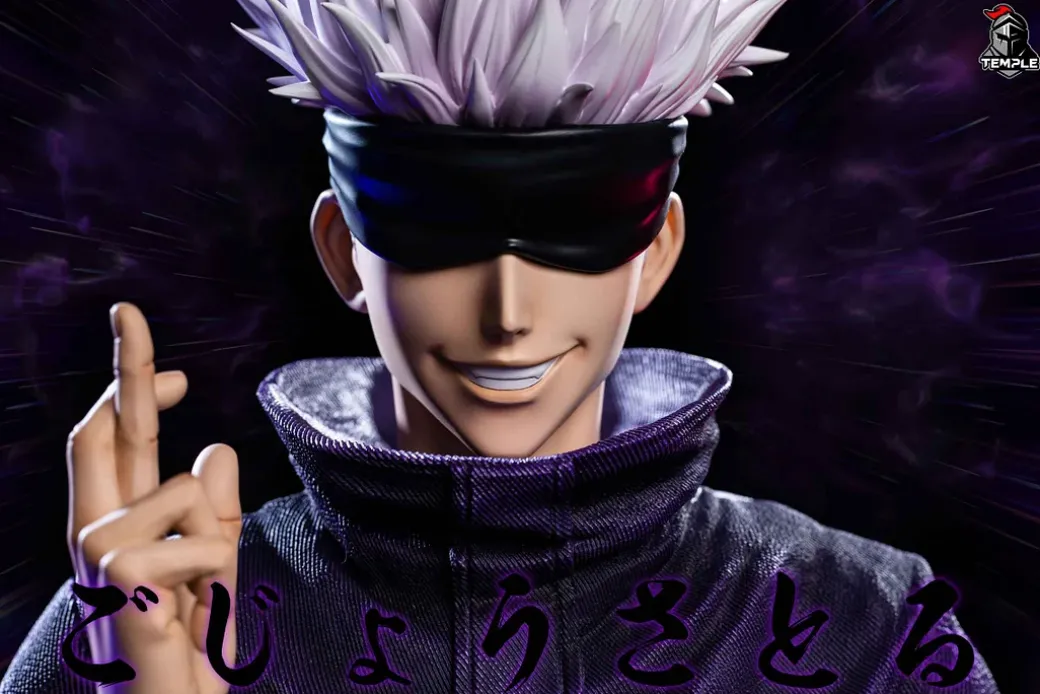 1/6 & 1/4 Scale Satoru Gojo With LED - Jujutsu Kaisen Resin Statue - DiTaiShe Studio