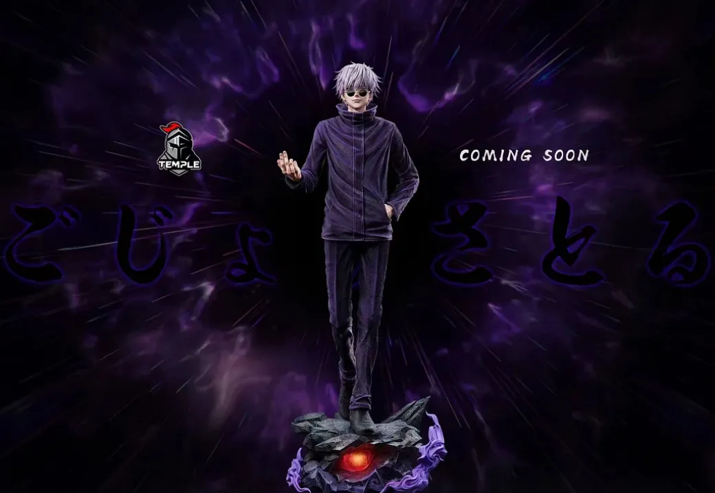 1/6 & 1/4 Scale Satoru Gojo With LED - Jujutsu Kaisen Resin Statue - DiTaiShe Studio
