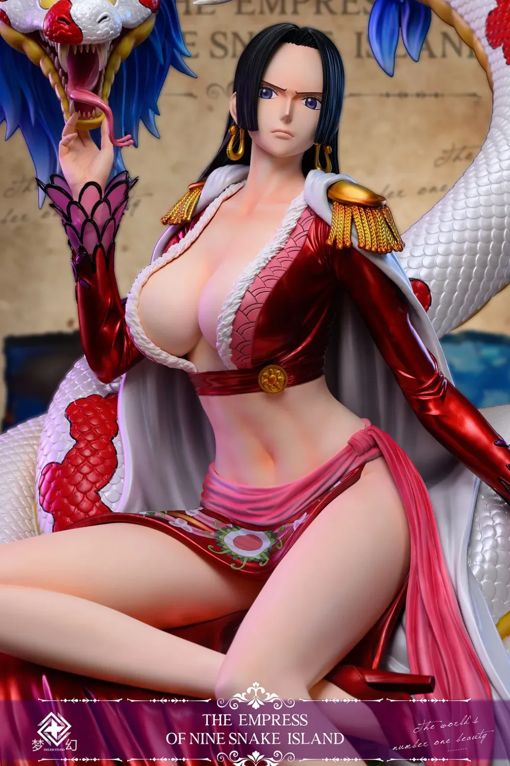 1/6 & 1/4 Scale Sitting Boa Hancock - ONE PIECE Resin Statue - Dream Studios