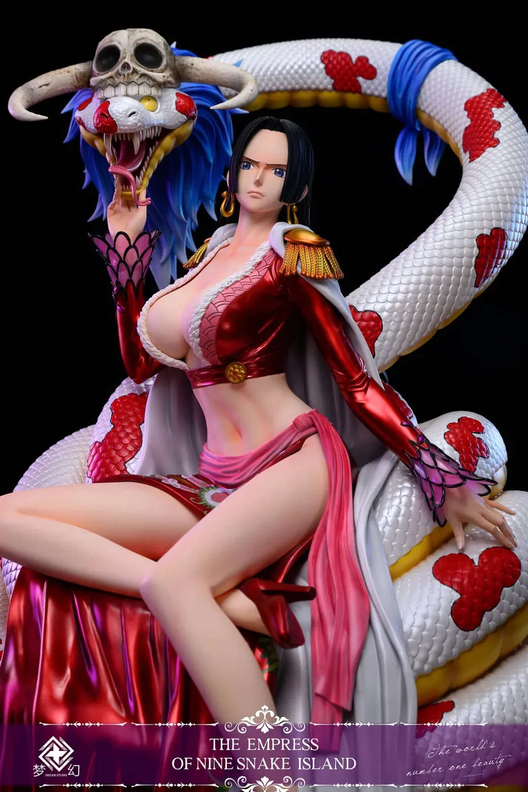 1/6 & 1/4 Scale Sitting Boa Hancock - ONE PIECE Resin Statue - Dream Studios