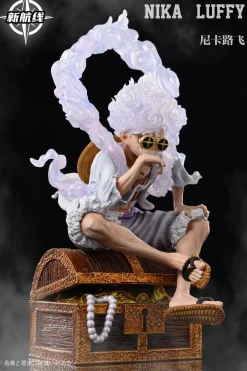 1/8 & 1/6 Scale Sitting Nika Luffy - ONE PIECE Resin Statue - New Route Studio