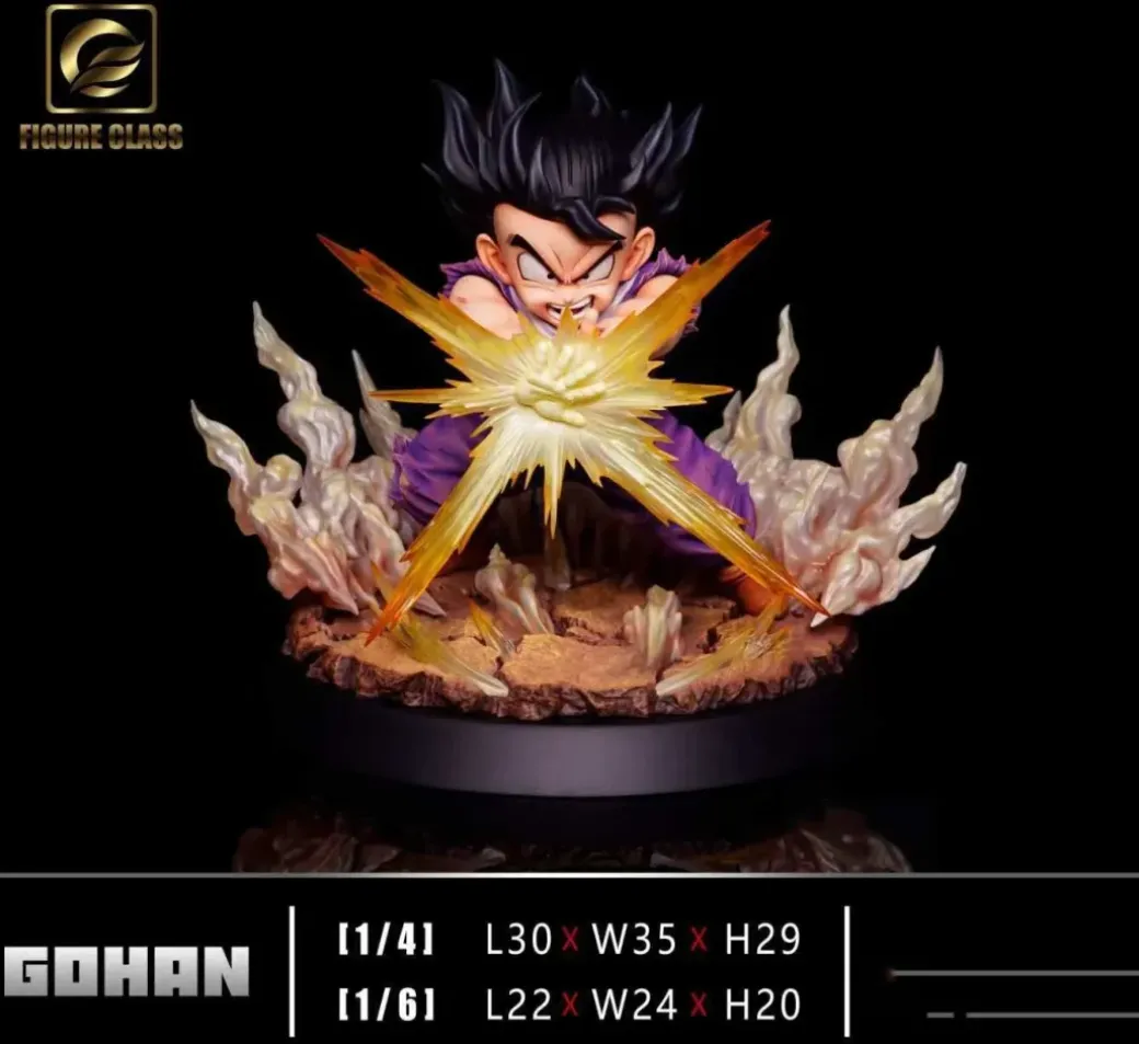 1/6 & 1/4 Scale Son Gohan with LED - Dragon Ball Resin Statue - FC Studios