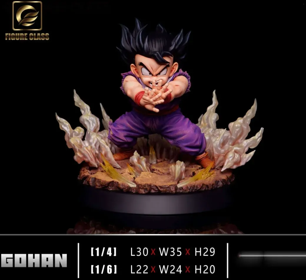 1/6 & 1/4 Scale Son Gohan with LED - Dragon Ball Resin Statue - FC Studios