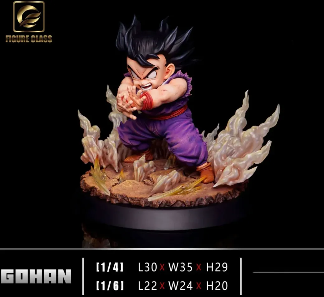 1/6 & 1/4 Scale Son Gohan with LED - Dragon Ball Resin Statue - FC Studios