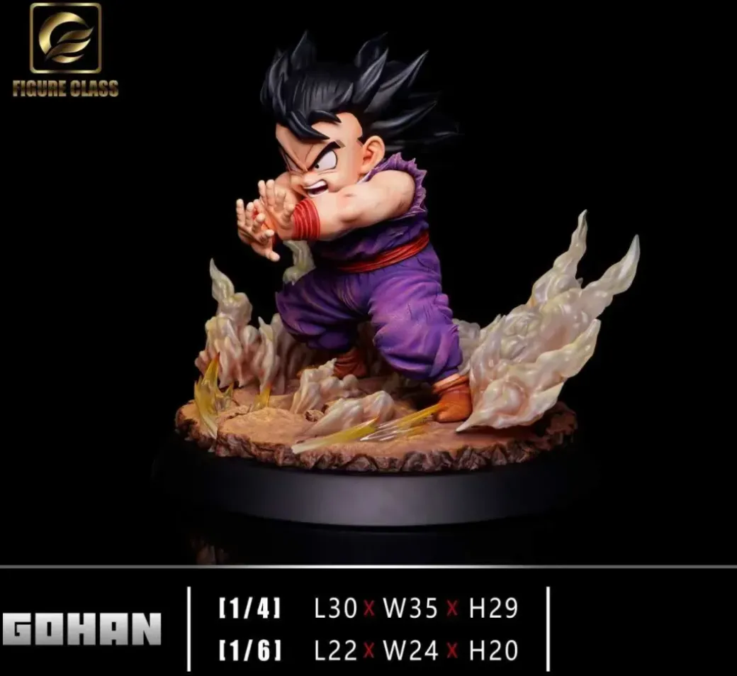 1/6 & 1/4 Scale Son Gohan with LED - Dragon Ball Resin Statue - FC Studios