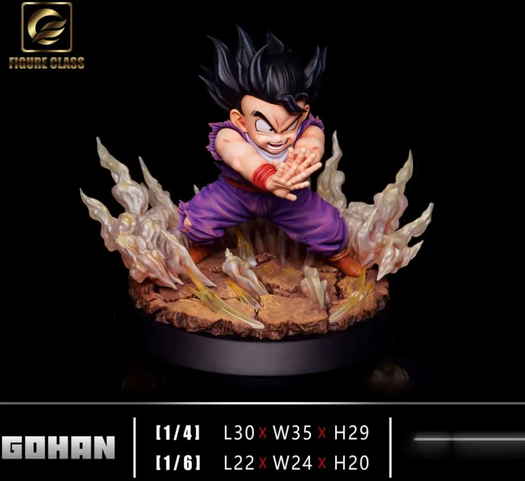 1/6 & 1/4 Scale Son Gohan with LED - Dragon Ball Resin Statue - FC Studios