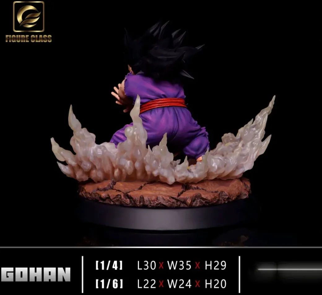 1/6 & 1/4 Scale Son Gohan with LED - Dragon Ball Resin Statue - FC Studios