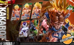 1/6 & 1/4 Scale Son Goku & Three Villains - Dragon Ball Resin Statue - HuBen Studios