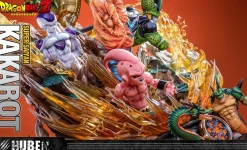 1/6 & 1/4 Scale Son Goku & Three Villains - Dragon Ball Resin Statue - HuBen Studios