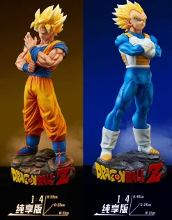 1/6 & 1/4 Scale Son Goku & Vegeta - Dragon Ball Resin Statue - AfterShock Studio