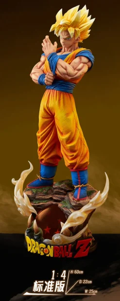 1/6 & 1/4 Scale Son Goku & Vegeta - Dragon Ball Resin Statue - AfterShock Studio