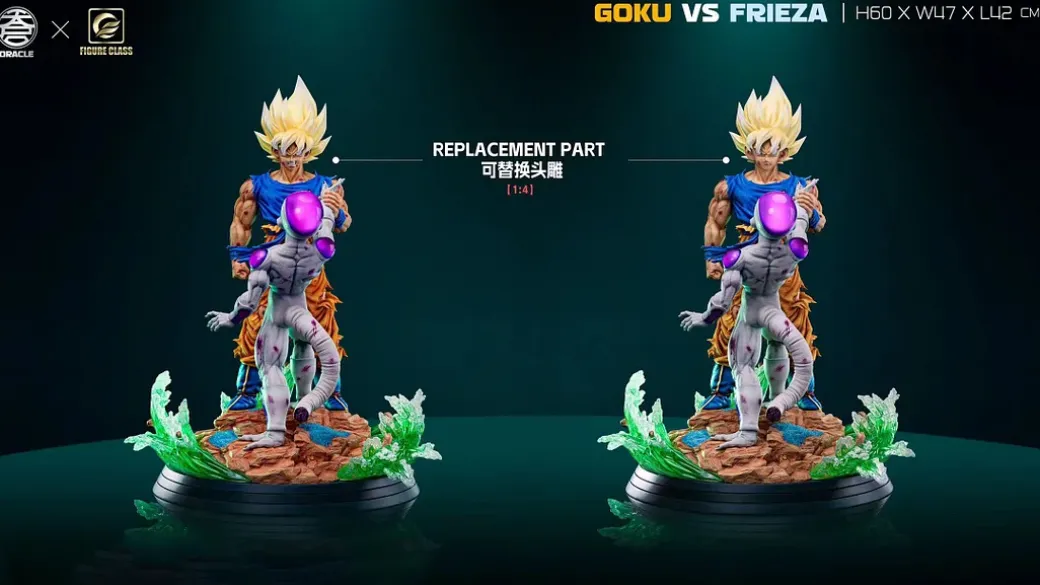 1/6 & 1/4 Scale Son Goku VS Frieza - Dragon Ball Resin Statue - FC Studios