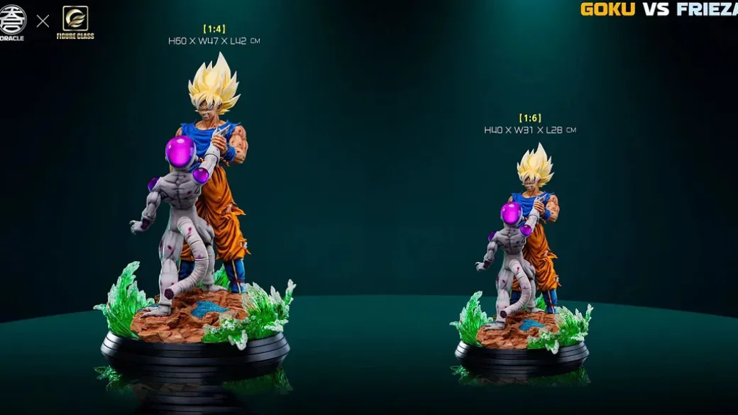 1/6 & 1/4 Scale Son Goku VS Frieza - Dragon Ball Resin Statue - FC Studios