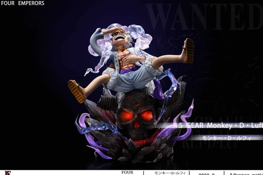 1/6 & 1/4 Scale Sun God Nika Monkey D. Luffy with LED & Sound - ONE PIECE Resin Statue - Four Emperors (4E) Studio